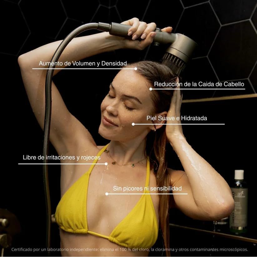ShowerVit™ - Ducha Hidromasaje Cuidado Piel y Cabello (Instalación en 1 minuto)